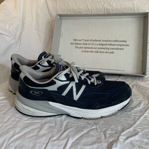New Balance 990 V6 Navy Blue Size 13 2E